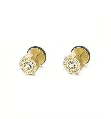 β¨ Stainless Steel Cubic Zirconia Stud Earrings β¨