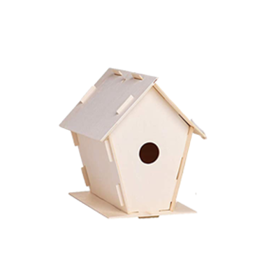 DIY Unfinished Wood Birdhouses