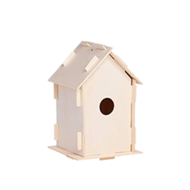 DIY Unfinished Wood Birdhouses