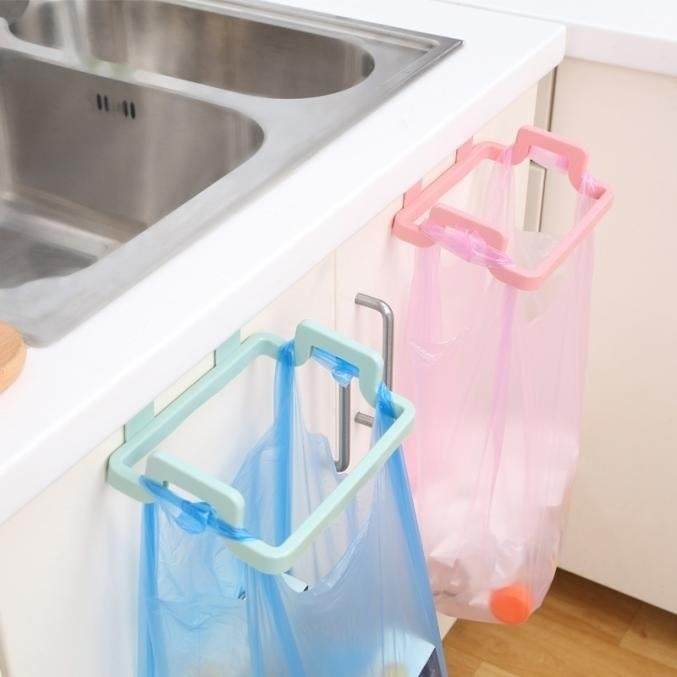 Hanging Trash Bag Rack