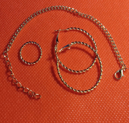 β¨ Elegant Jewelry Sets: Earrings, Necklace, Ring, and Bracelet β Perfect for Any Occasion! π