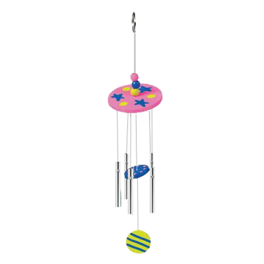 DIY Craft Unfinished Wood & Metal Wind Chimes