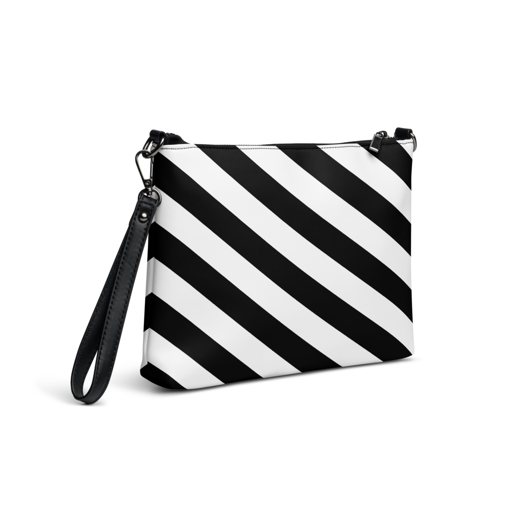 Striped Crossbody Bag