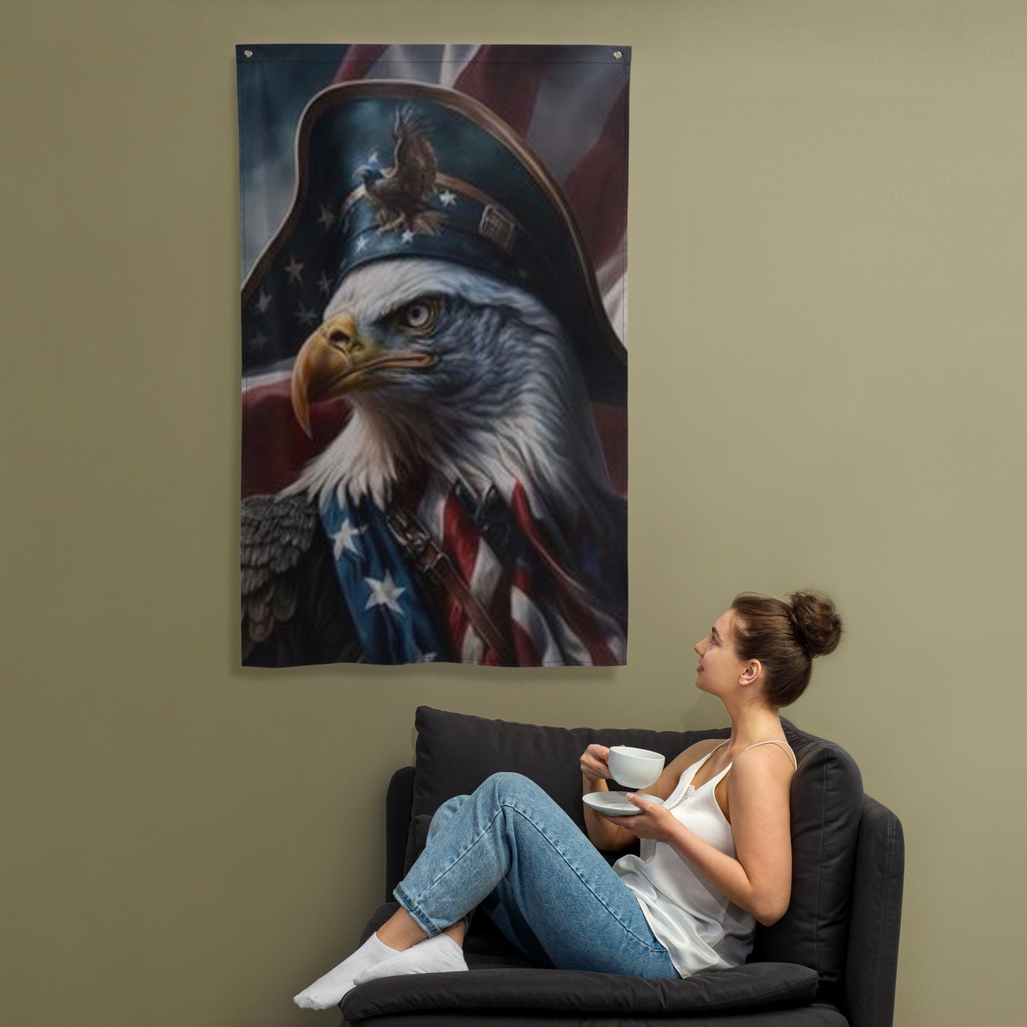 George Washington Eagle Flag