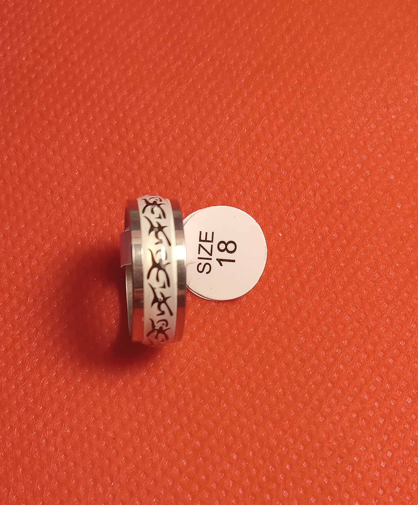 π₯ Color Sticker Stainless Steel Rings β Limited Stock! π₯