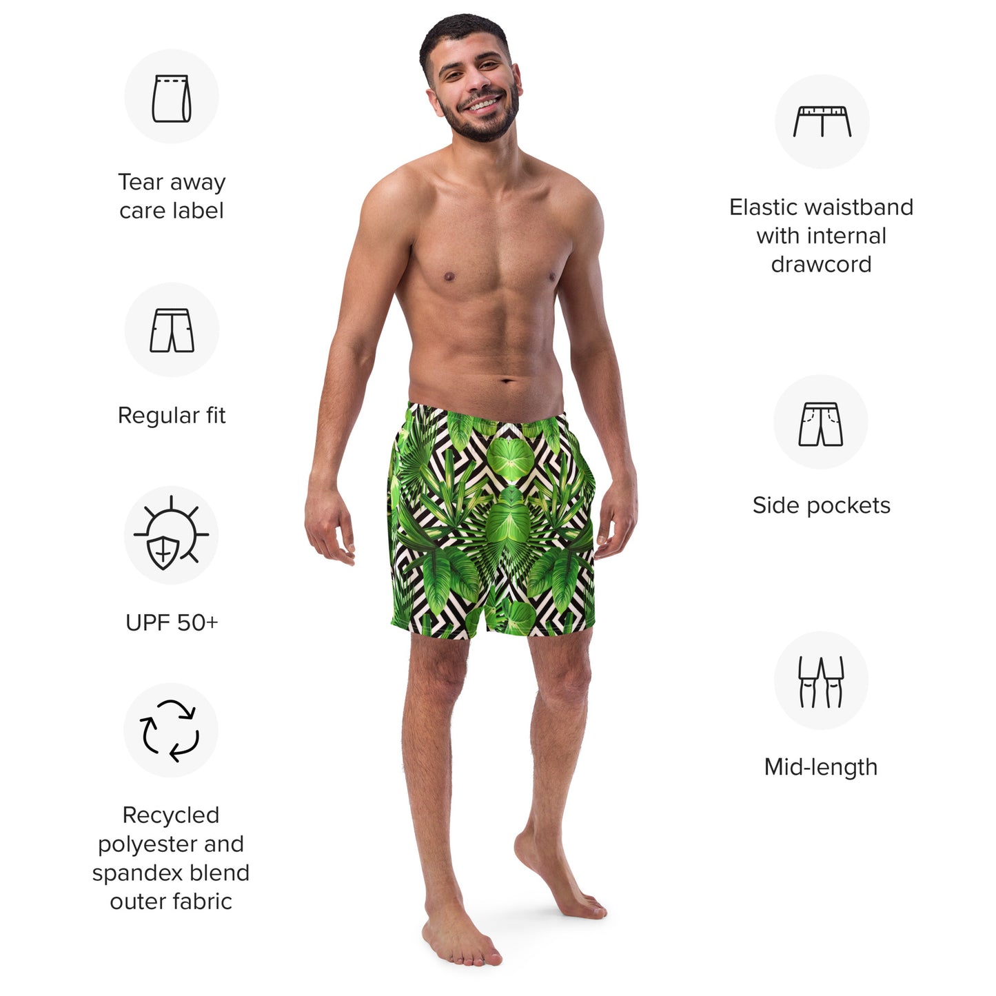 Men's swim trunks