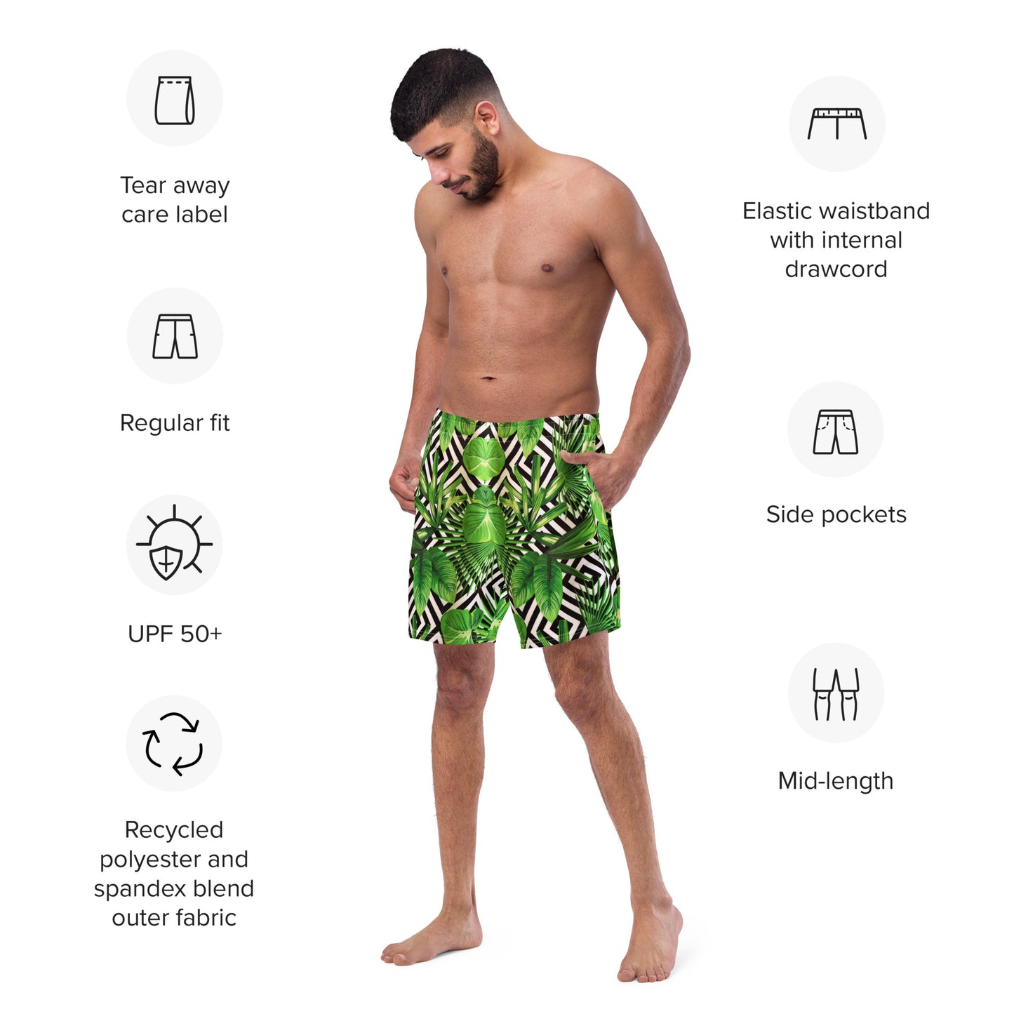 Men's swim trunks