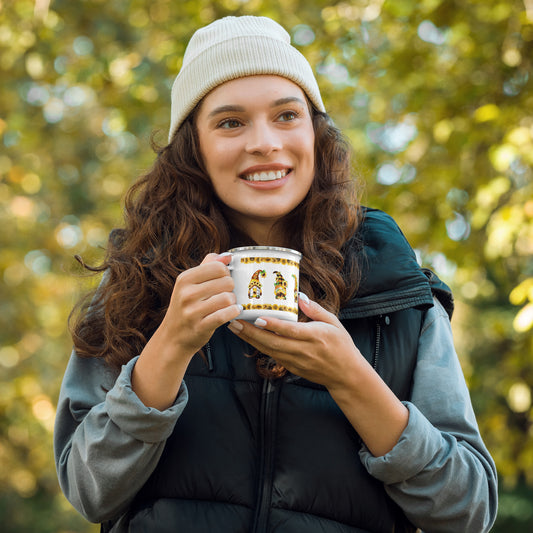 Springtime Gromes Enamel Mug