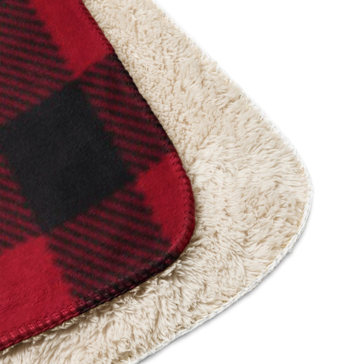 Black/Red Plaid blanket