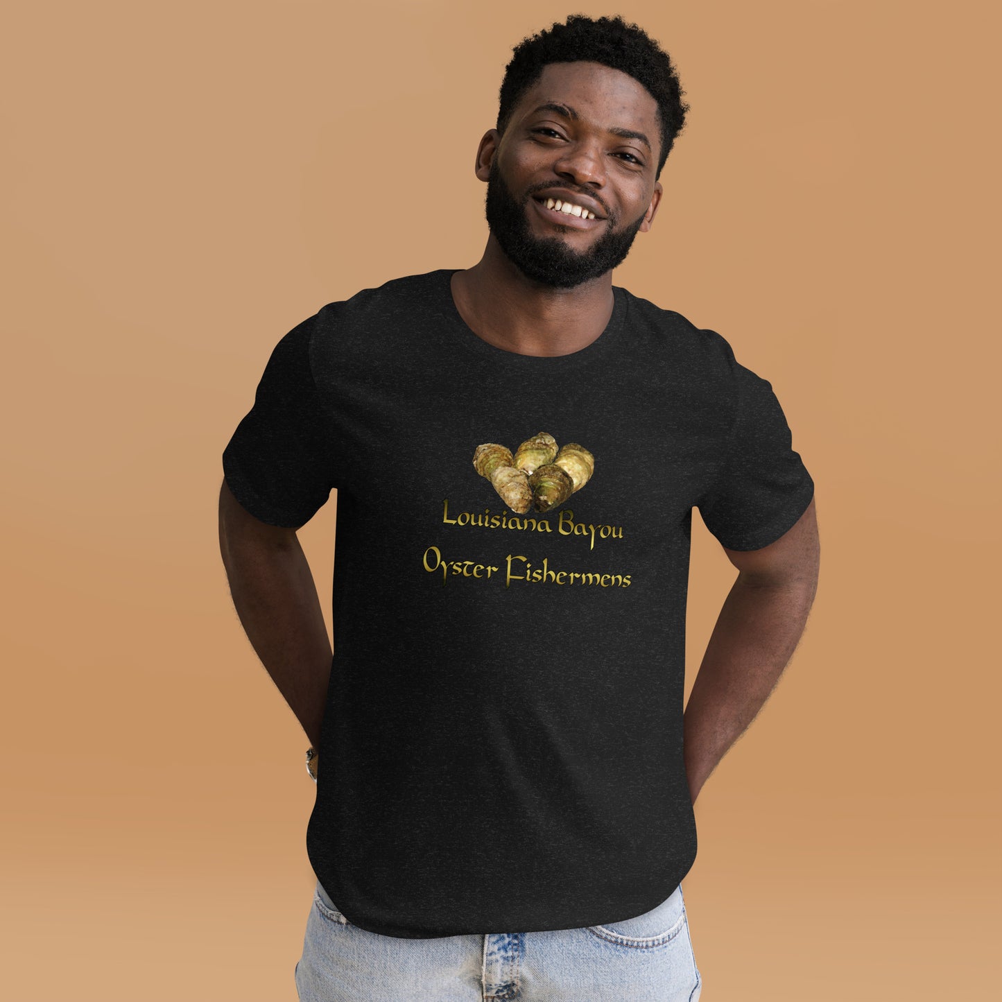 Louisiana's Bayou Oyster Fishermen's Unisex t-shirt