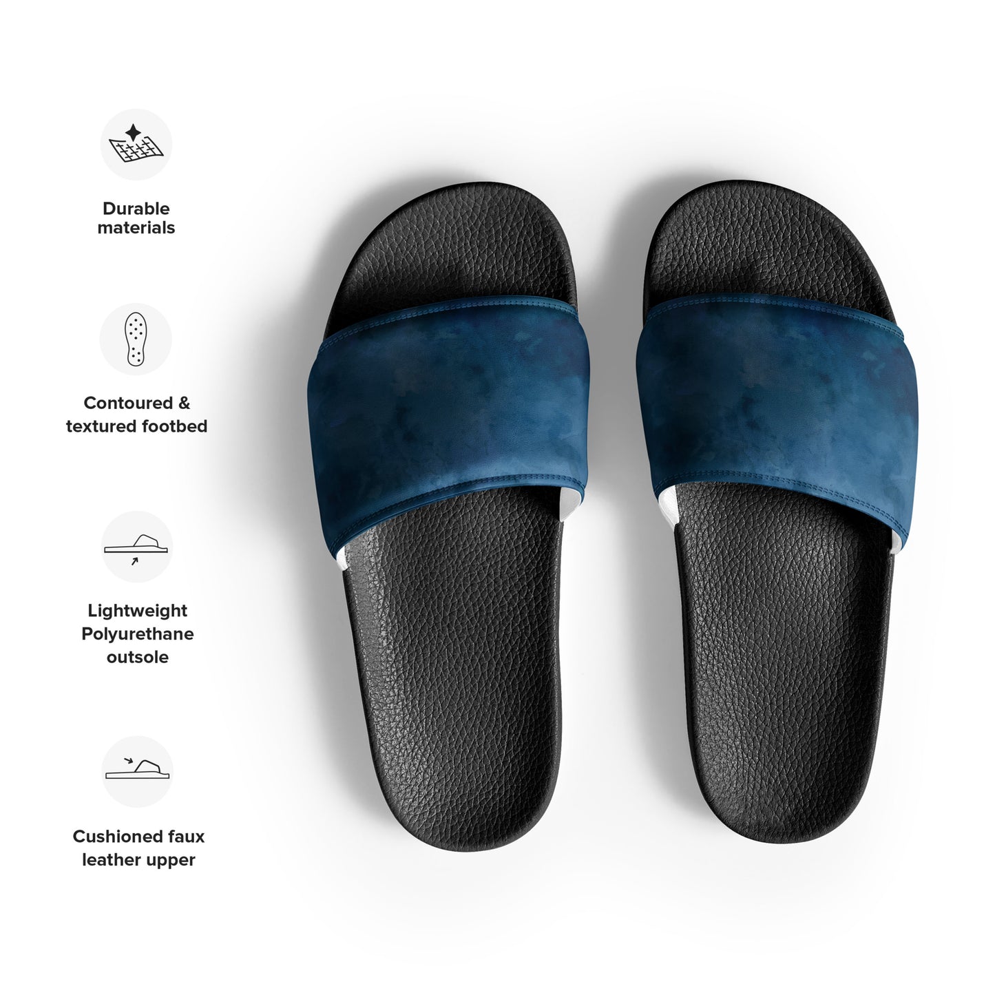 Women's slides Blue